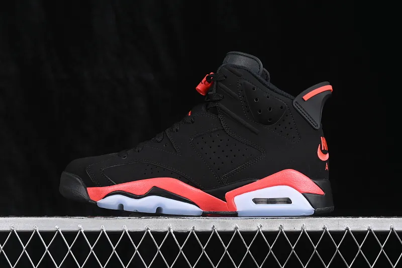 All categories Air Jordan Jordan series basketball shoes Air Jordan 6 GX foreign trade version Air Jordan 6 "Infrared" AJ6 Joe 6 new black infrared CT8529-001